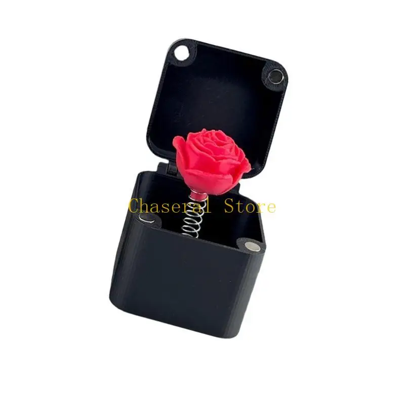 E7CE المطبوعة Rose/Heart Surprise Gifebox للاحتفال بالاحتفال بيوم الذكرى