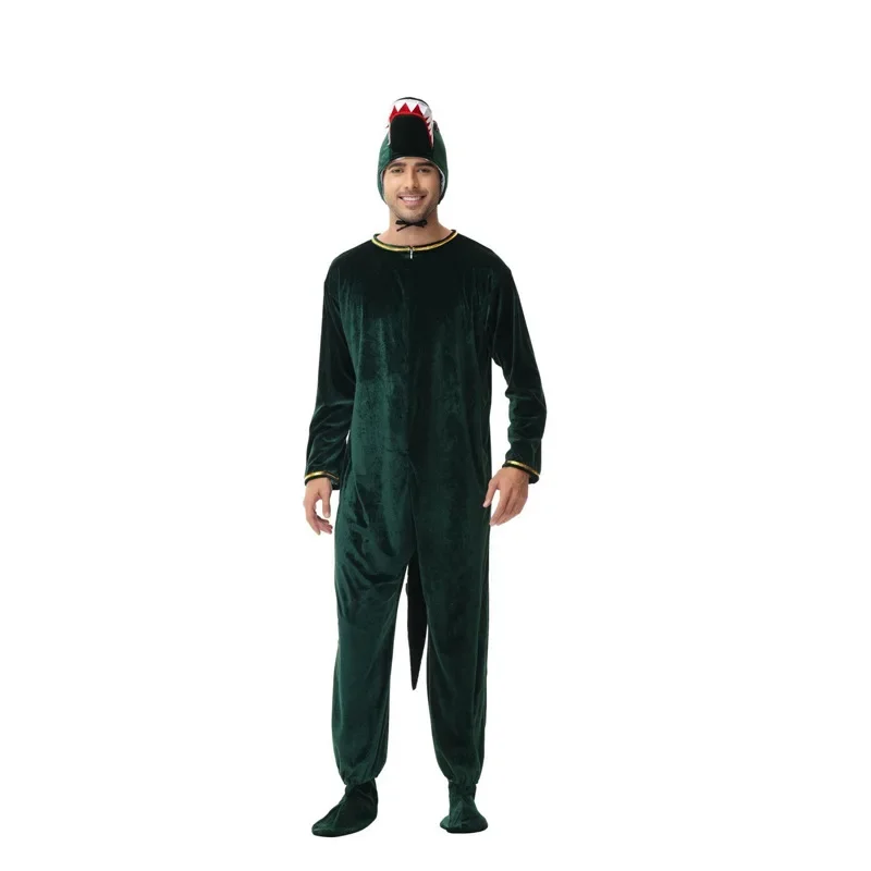 

Halloween Cosplay Crocodile Animal Onesie Amusement Park Stage Carnival Party Doll Costume