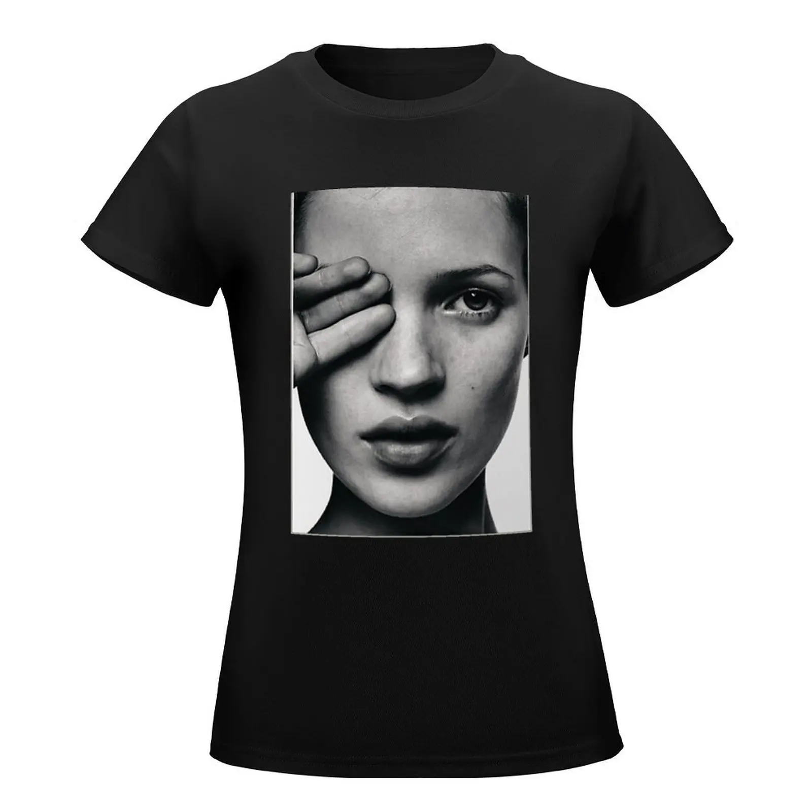 Kate Moss fashion T-Shirt new edition anime clothes cotton t shirts Women