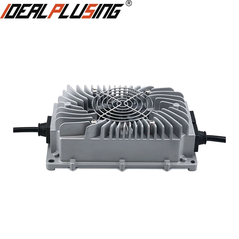 Imagem -06 - Eficiência Elevada Impermeável Usada para o Barco do Navio 12v 24v 36v 48v 60v 72v Carregador de Bateria Inteligente 600w