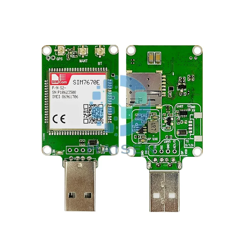 HAISEN SIMCOM SIM7670E-LNGV USB Dongle LTE CAT1 Qualcomm Chip Module Modem SIM7670E SIM7670