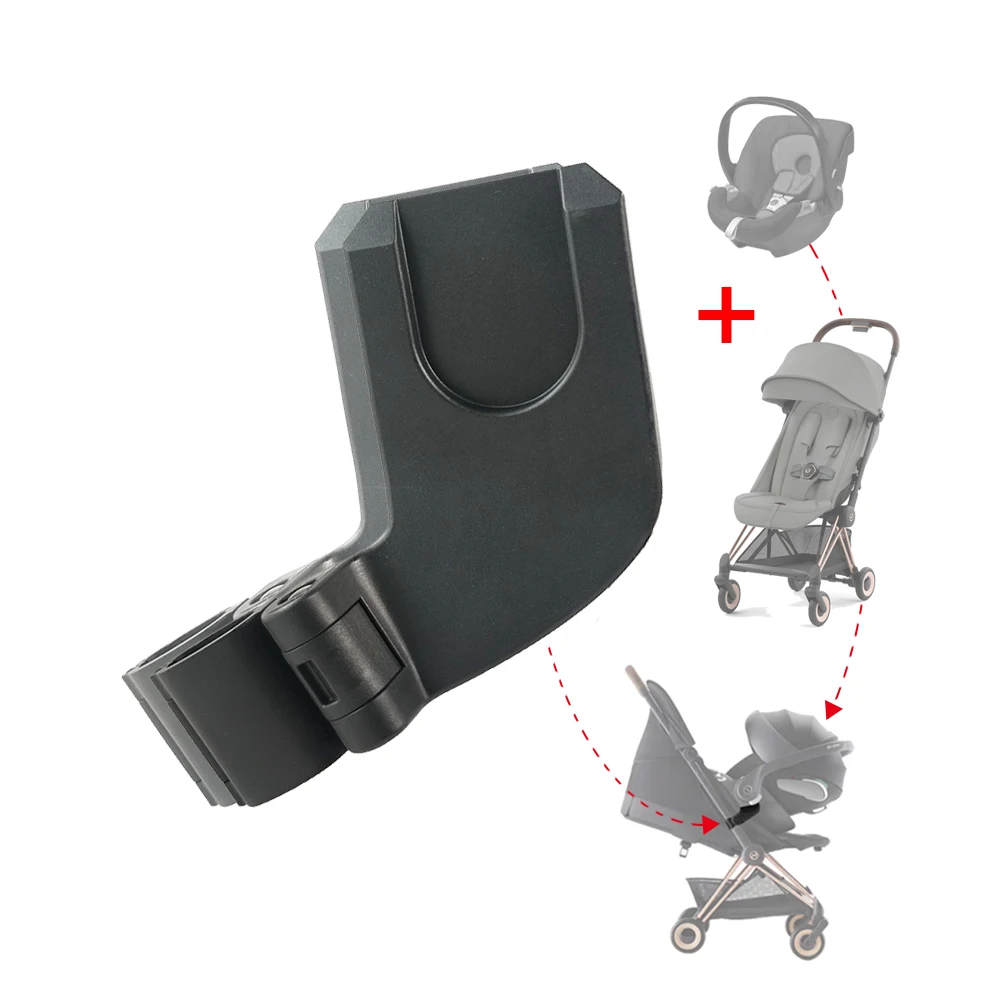 A Pair Buggy Car Seat Adapter For Cybex Coya Pram Compatible Aton Cloud Q/Z Maxi Cosi Be Safe Joie Converter Secure Lock Clamp