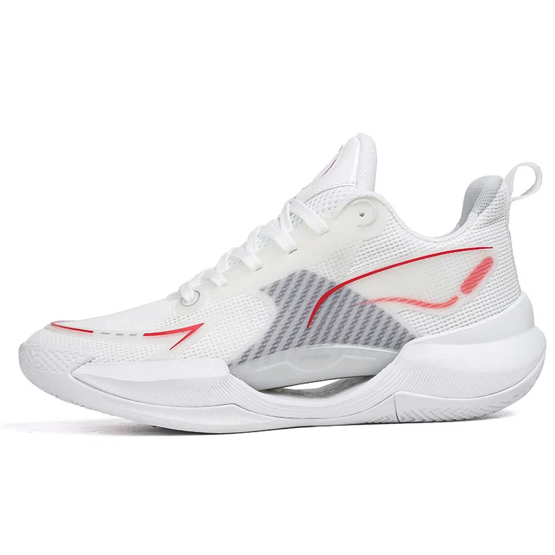 

Men's Breathable Basketball Shoes Mesh Lightweight Sneakers Shock Absorption Warm Lined Sports Footwear