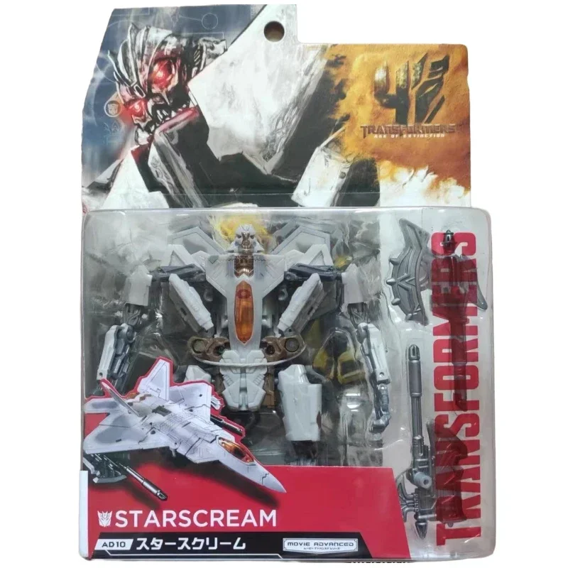 In Stock Takara Tomy Transformers Movie 4 AOE AD Series AD-10 D-Class Starscream Robot Anime Action Model Toys Gift