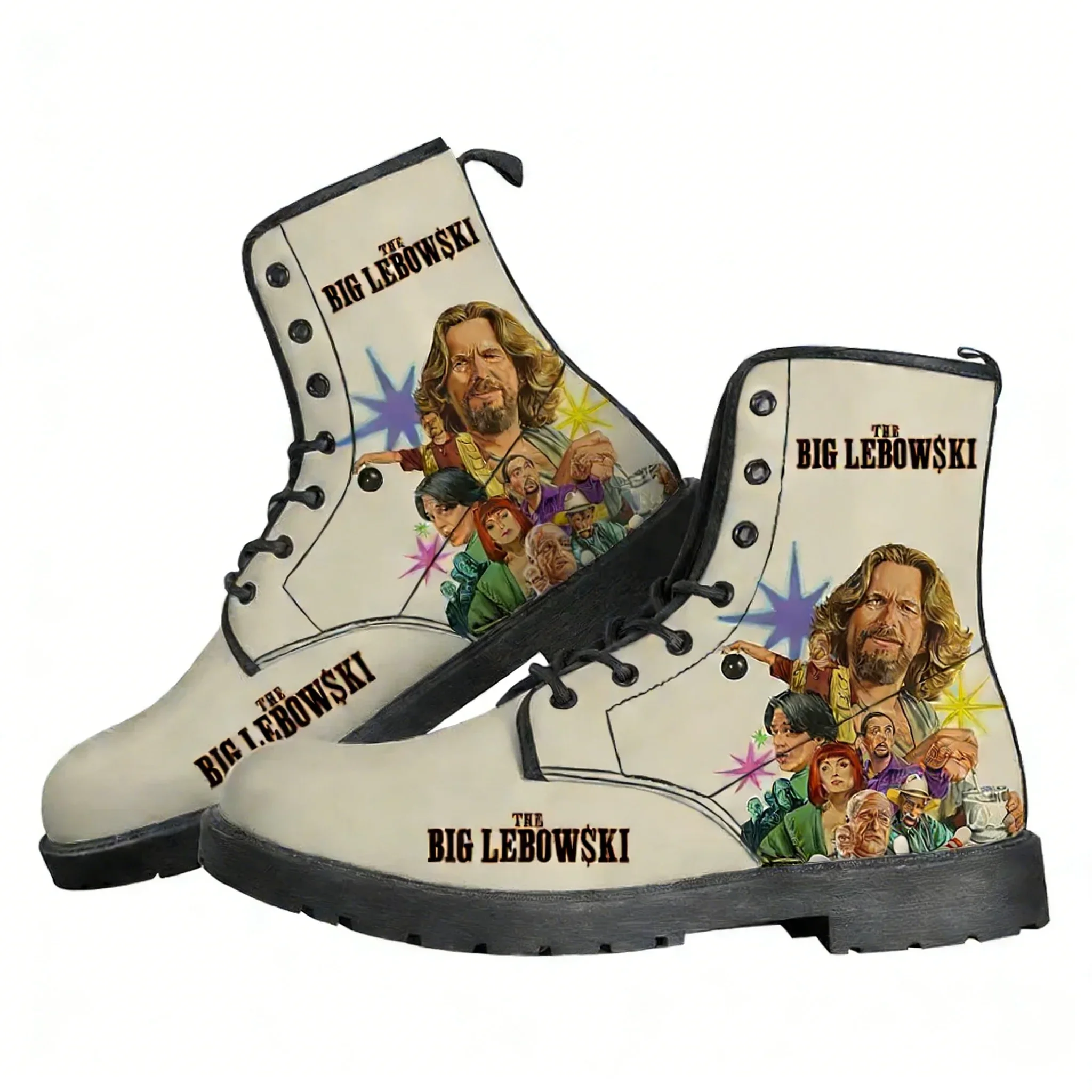 

The Big Lebowski Boot Mens Womens Teenager Casual Boot Outdoor High Quality Casual Lightweight Fashion Pattern Custom Shoes