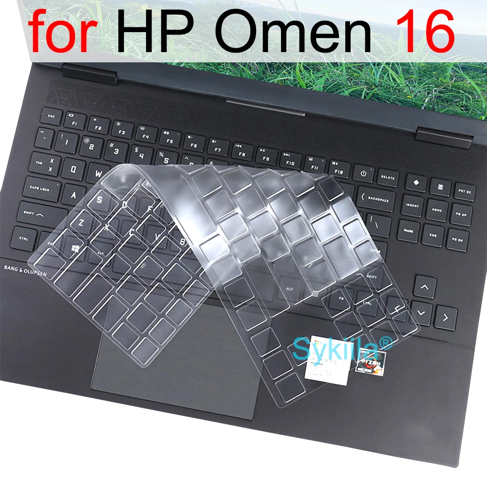 

Keyboard Cover for HP Omen 16 Transcend Slim 16t 16z 16-u 16-b 16-c 16-k 16-n Gaming Silicone Protector Skin Case Accessories