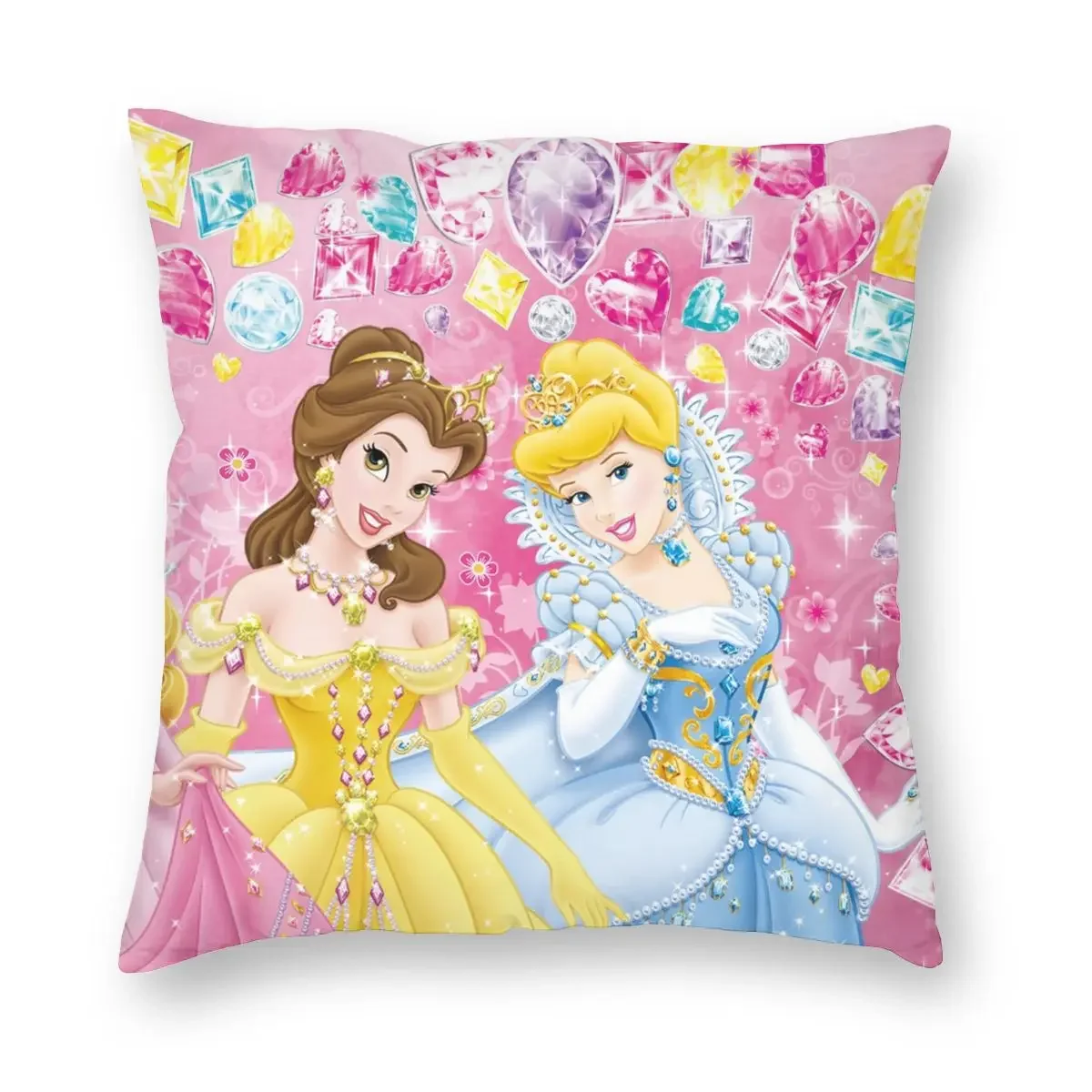 Disney Princess Pillowcase Christmas Pillow Covers for Bed Pillows Pillow Cases Home Decor Pillows and Mattress Hugs Cover