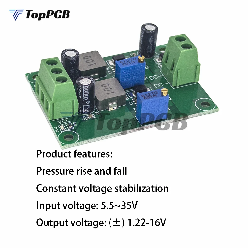 Adjustable DC-DC Step UP Down Buck Boost Power Supply 5.5-35V to 1.22-16V Voltage Regulator Car Power LED Driver 3.3V 9V 12V