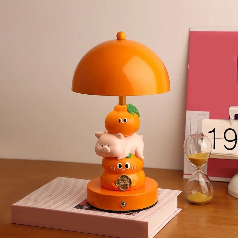 【HAPPY】Gift Set-Resin Table Lamp Modern Minimalist Design For Home Decor For Various Special Occasions