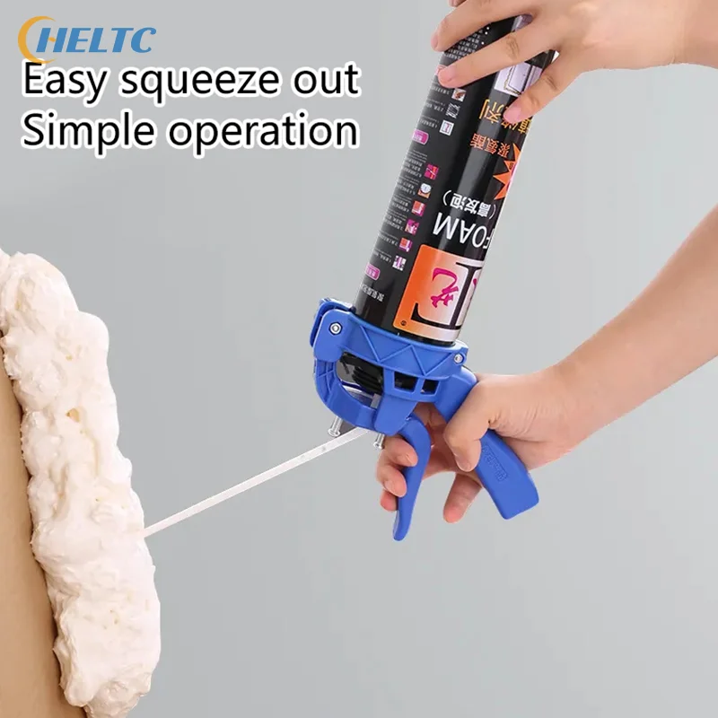 Gaps Filling Artifact Cleaning Frees Nozzle Labor-saving Press Device Foam Guns Press Foam Booster