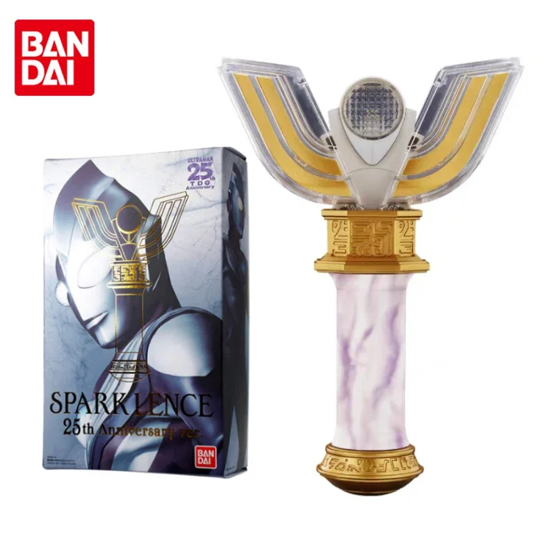 

BANDAI Original UR Ultra Replica Ultraman Tiga Spark Lence 25th Anniversary Ver. Anime Action Figures Toys Kids Children Gifts