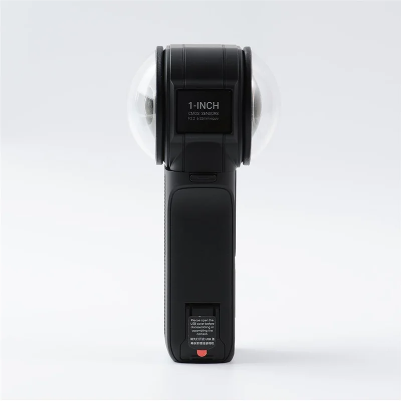 

HJ-For Insta360 ONE RS 1-Inch 360 Lens Dust Cover Lens Hood Anti-Collision Lens Guard
