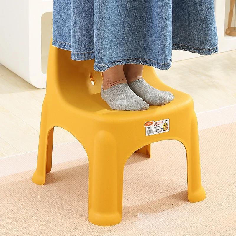 Schienale per sedia per bambini in plastica per bambini Seggiolino per bambini Poltrona per bambini Sgabello da pranzo Casa Asilo nido Camera da letto