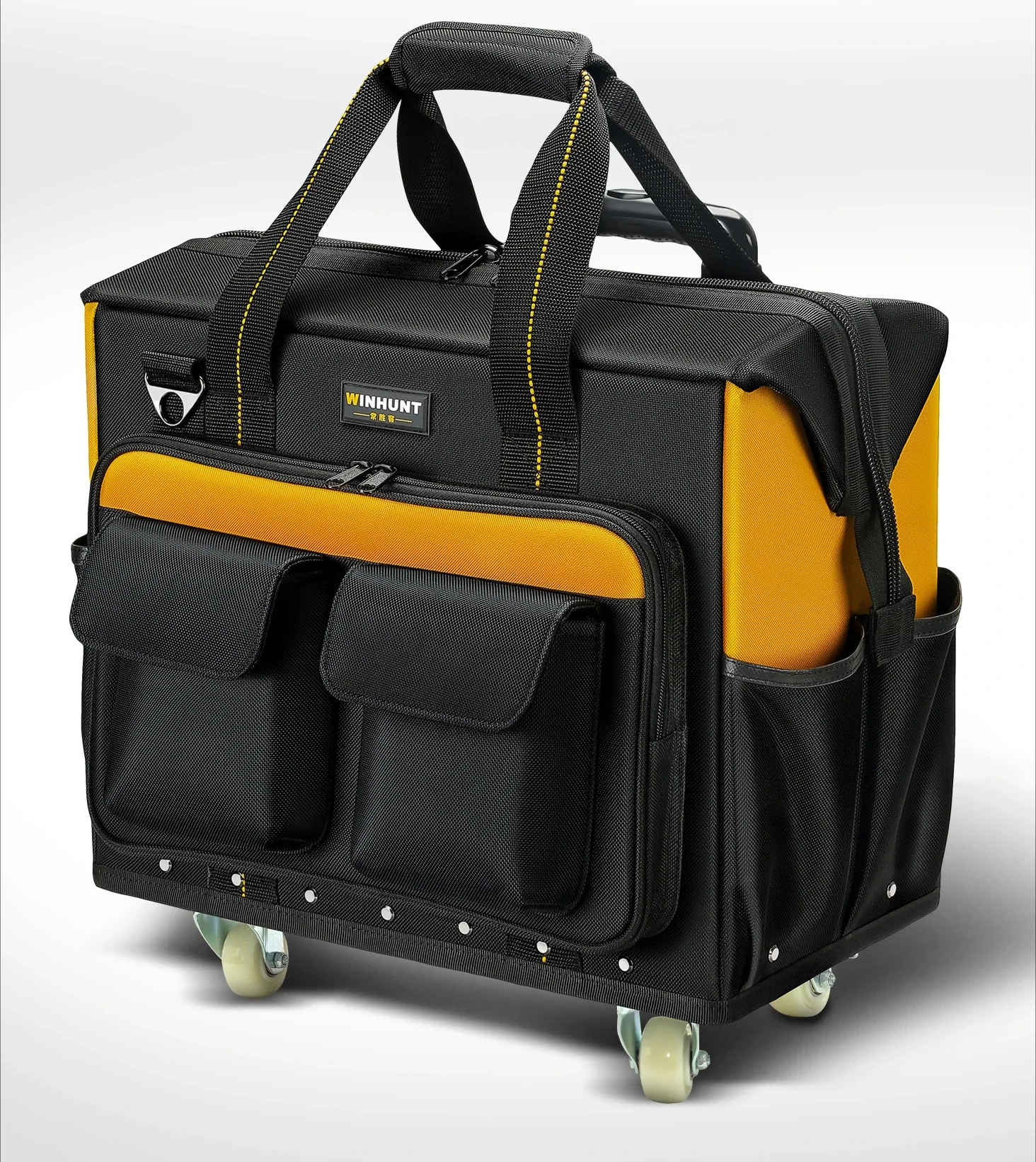 

Tool Kit Roller Type Strong and Durable Electrical Bag Canvas Thickened Multifunctional Portable Rod Storage Case