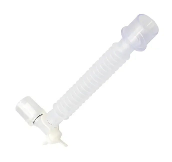 Expandable Corrugated Tube Medical Breathing Circuit Catheter Mounts