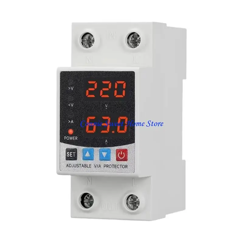 LXAF Over Voltages and Under Voltages Protective Device Relays Reset Protectors