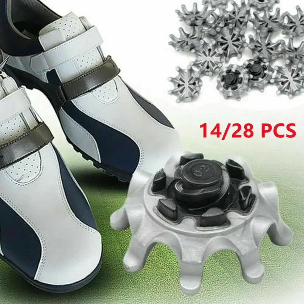 GolfSoft Spikes Studs Cleats Golf Shoes FootJoy Fast-wist Good Grip Accessories Quick Torsion Cleat Golf Shoes sport Accessories