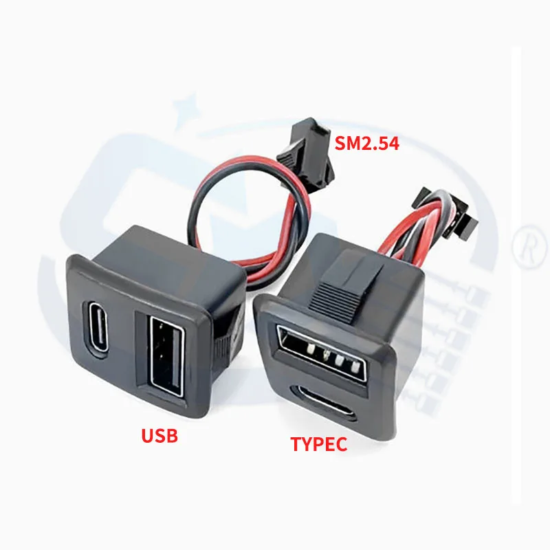1-5-штук-двухслойных-дугообразных-usb-разъемов-для-зарядки-типа-sm254-кабель-22awg-3a-интерфейс-для-зарядки-телефона-в-автомобиле-два-режима-работы