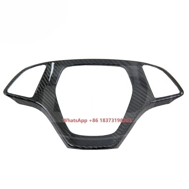 

For Chevrolet Corvette C7 2014-2017 Carbon Fiber Steer Wheel Cover