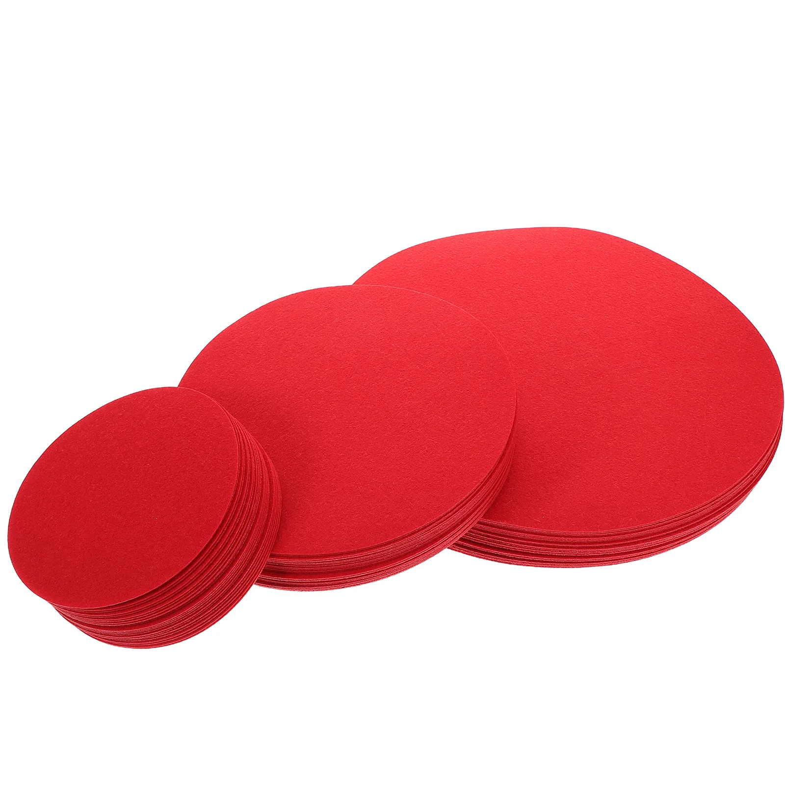 

72pcs Felt Plate Dividers Protectors Round Dish Separators Soft Ceramic Storage Pads Heat Insulation Tableware Protection Pads