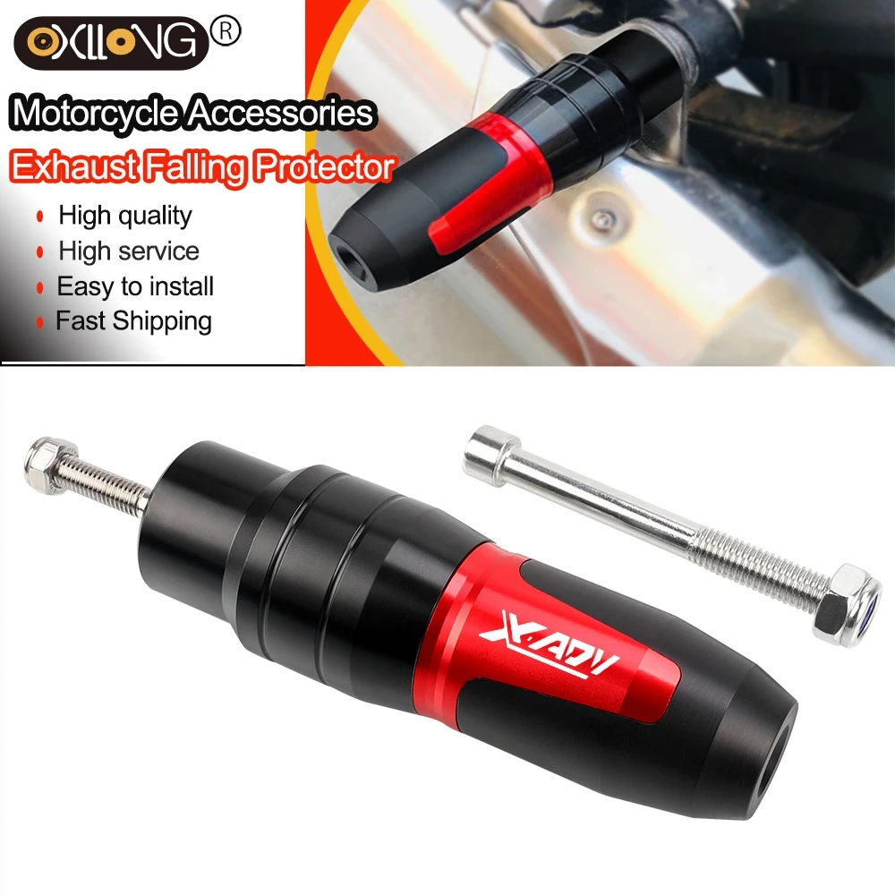 

For HONDA XADV750 X-ADV750 XADV X-ADV 750 2017-2025 2024 Motorcycle Accessories Frame Crash Pad Exhaust Slider Falling Protector