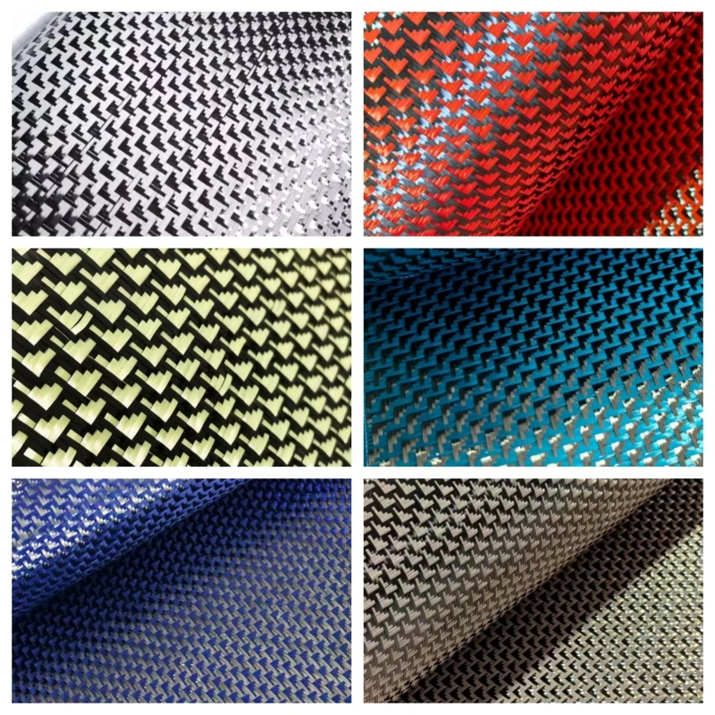 

3K 280g real carbon fiber aramid hybrid woven jacquard fabric airplane pattern for DIY cars ，roll up， Customized finish product