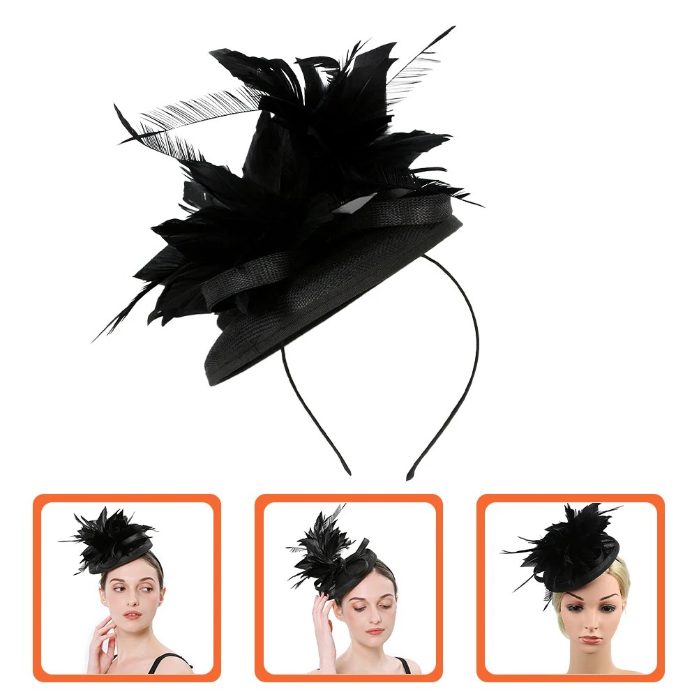 

Fashion Flower Hairband Afternoon Tea Hat Fascinator Hats for Party Dressy