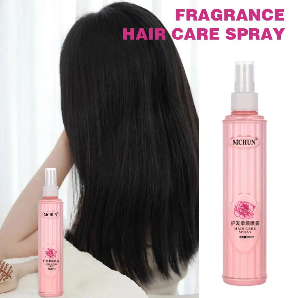 No-wash Rose Fragrance Hair Care Essential Oil Hydrating Mist Perfumed Nourishing Smooth Hair Care Oil Anti-frizz Spray V2A0