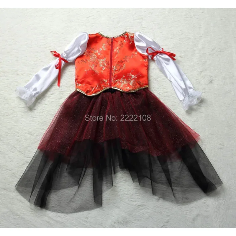 Nowy prezent na Halloween i Boże Narodzenie Kostiumy piratów Dziewczyny Impreza Kostium Cosplay dla dzieci Ubrania dla dzieci Przedszkole