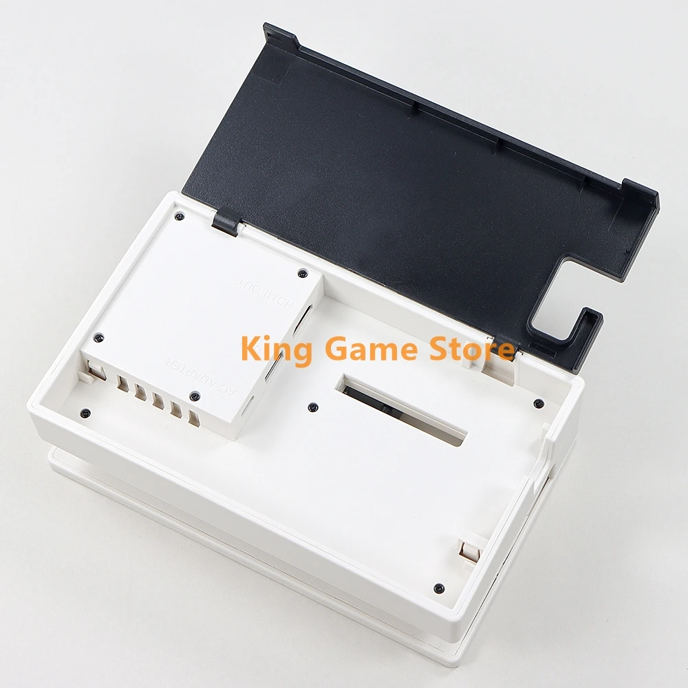30 peças capa de substituição para nintend switch tv carregador doca capa traseira base compatível com hdmi capa flip
