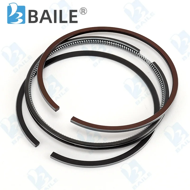 For Kubota D1102 L1500 V1502 4D76 Piston Ring 15221-21050 76*2.5HK+2+5mm Overhaul Rebuild Kit 76mm Engine Excavator Parts