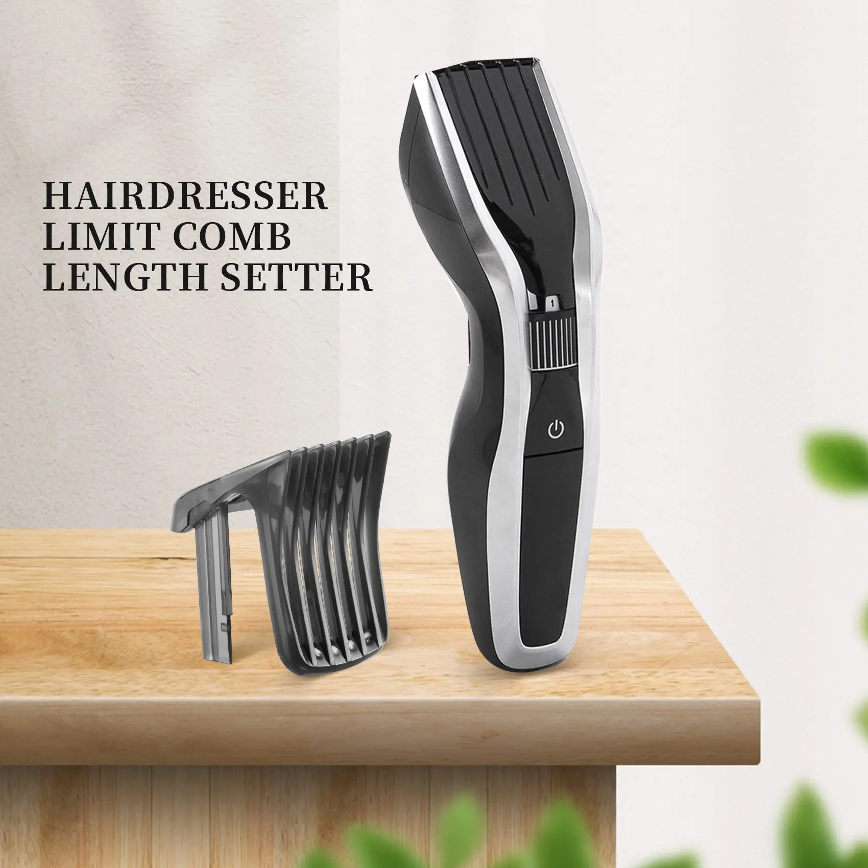 สําหรับ Philips Hair Clipper HC3400 HC3410 HC3420 HC3422 HC3426 HC5410 HC5440 HC5447 HC5450/7452 สิ่งที่แนบมาหวีสีดํา