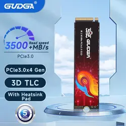 GUDGA SSD M2 NVME 512GB 1TB 2TB Disco rigido SSD M.2 2280 PCIe 3.0 SSD Nmve M2 Unità a stato solido interna per PC Computer portatile