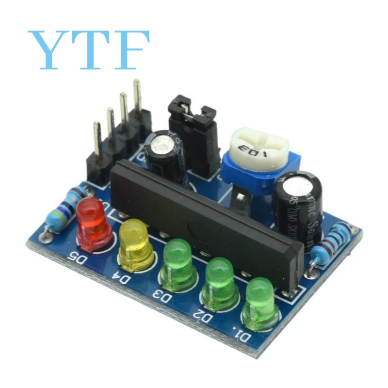 DC 3.5V-12V KA2284 Power Audio Voltage Level Indicator Battery Capacity Indicator Red Green LED For Voltmeter Volume VU Meter