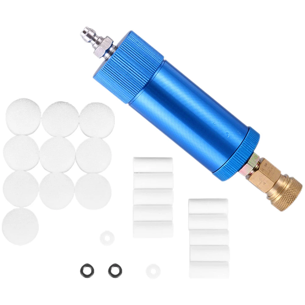 

High Pressure Air Compressor Separator 30mpa Oil Water Filter Double Layer Fittings 10 Sets Replaceable Cores