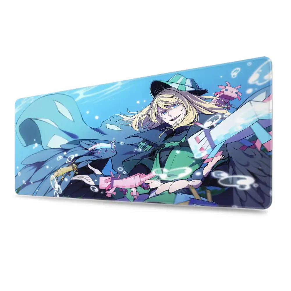 Gamer Keyboard Pad Dream Smp Anime PU Mouse Pad Double Sided Table mat PC Gamer Cabinet Gaming Laptop Kawaii Accessories