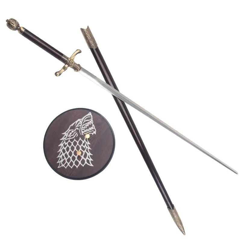 99cm Arya sewing needle Sword, Song of Ice and Fire, stainless steel sword blade,cosplay real sword not sharp, Cosplay katana