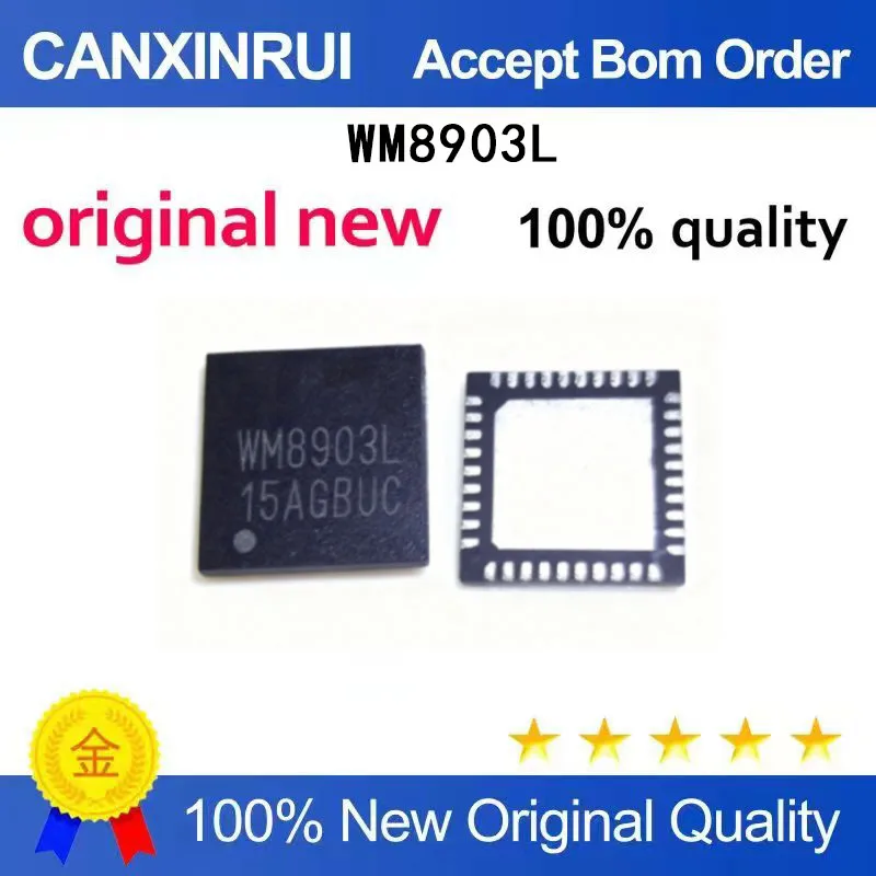 

(5-100 Pieces) Brand new spot WM8903L QFN WM8903L