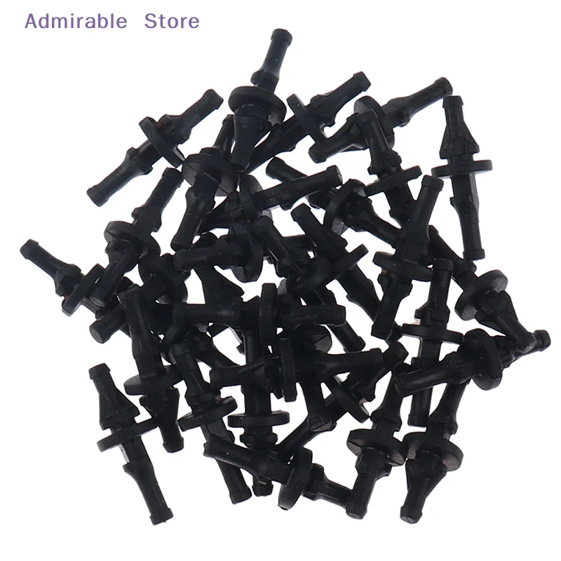 [W]32PC Rubber Anti Vibration Mount Screw Pin Rivet for PC Case Fan Noise Reduction