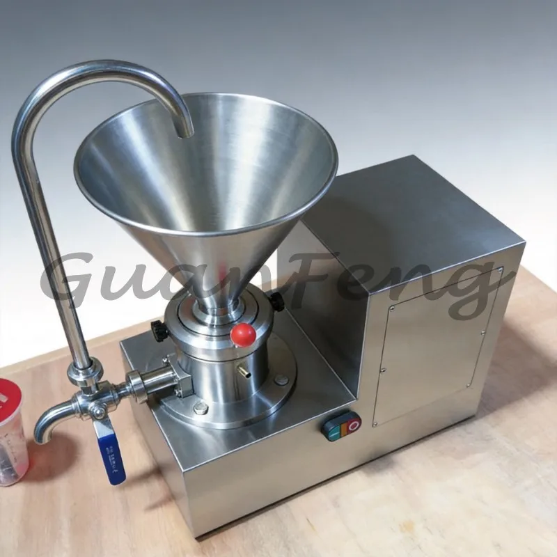 For JMS‑60 High‑Speed Vertical Colloid Grinder, Commercial Industrial Electric Nut Butter Grinding Machine