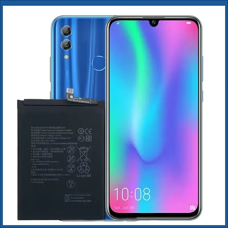 3400mAh 3.8V HB396286ECW Phone Batteries for Huawei P20 Honor 10 Lite -2 Honor 10i Maimang 8 Rechargeable Mobile Phone