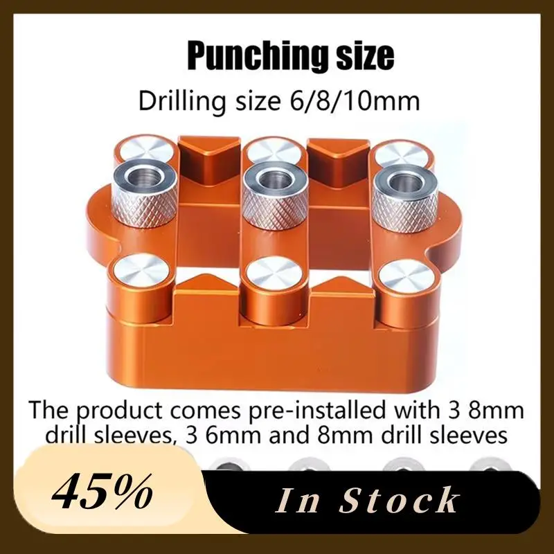 

2025 Trendwood Dowel Drill Guide Joints Tool Straight Holes Wood Puncher For Professionals