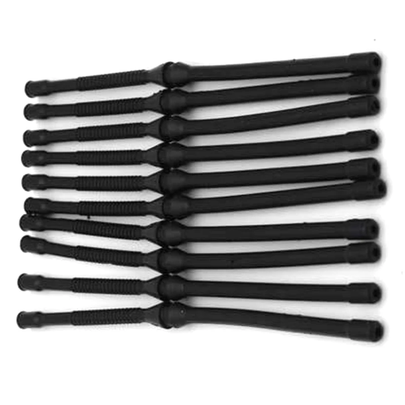 10X Black Fuel Hose Pipe for Chinese Chainsaw 4500 5200 45Cc 52Cc 58Cc MT-9999 Plastic Fuel Hoses Pipes Tool Part