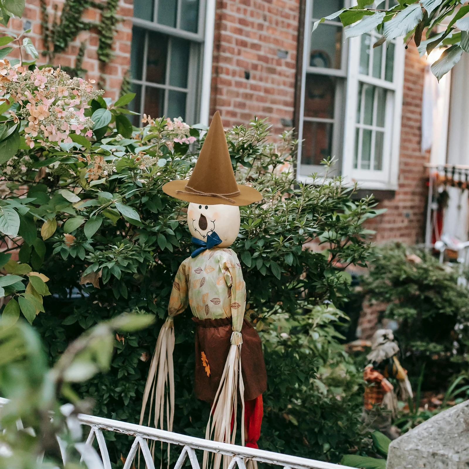 

Scarecrow Hat Pointed Comfortable Lightweight Halloween Cosplay Party Role Play Accessory Scarecrow Hat Halloween Ornament