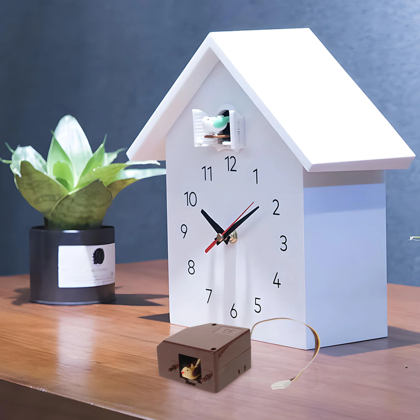 

Cuckoo Clock Movement Replacement Quartz Mechanism for Vintage Wall Clock Repair DIY Decorative Timepiece Accurate Cuckoo Chime