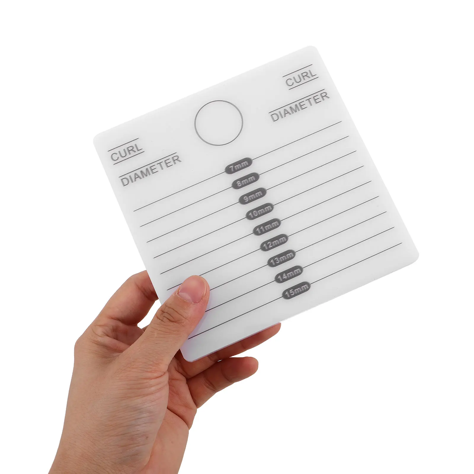 

2Pcs Eyelash Extension Tool Acrylic Holder Board Portable Lash Tray for False Eyelashes and Accessories Lash Accessories