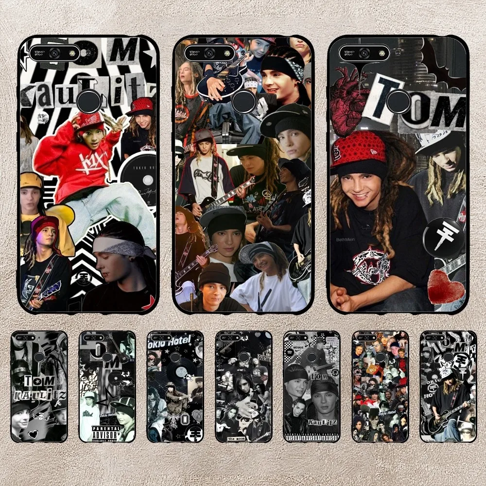 Singer Tom Bill Kaulitz T-Tokio H-Hotel Phone Case For Xiaomi 11 Redmi Note 11 5G 8T 9A 9 10T Note8Pro Note9 12SUltra Black Case