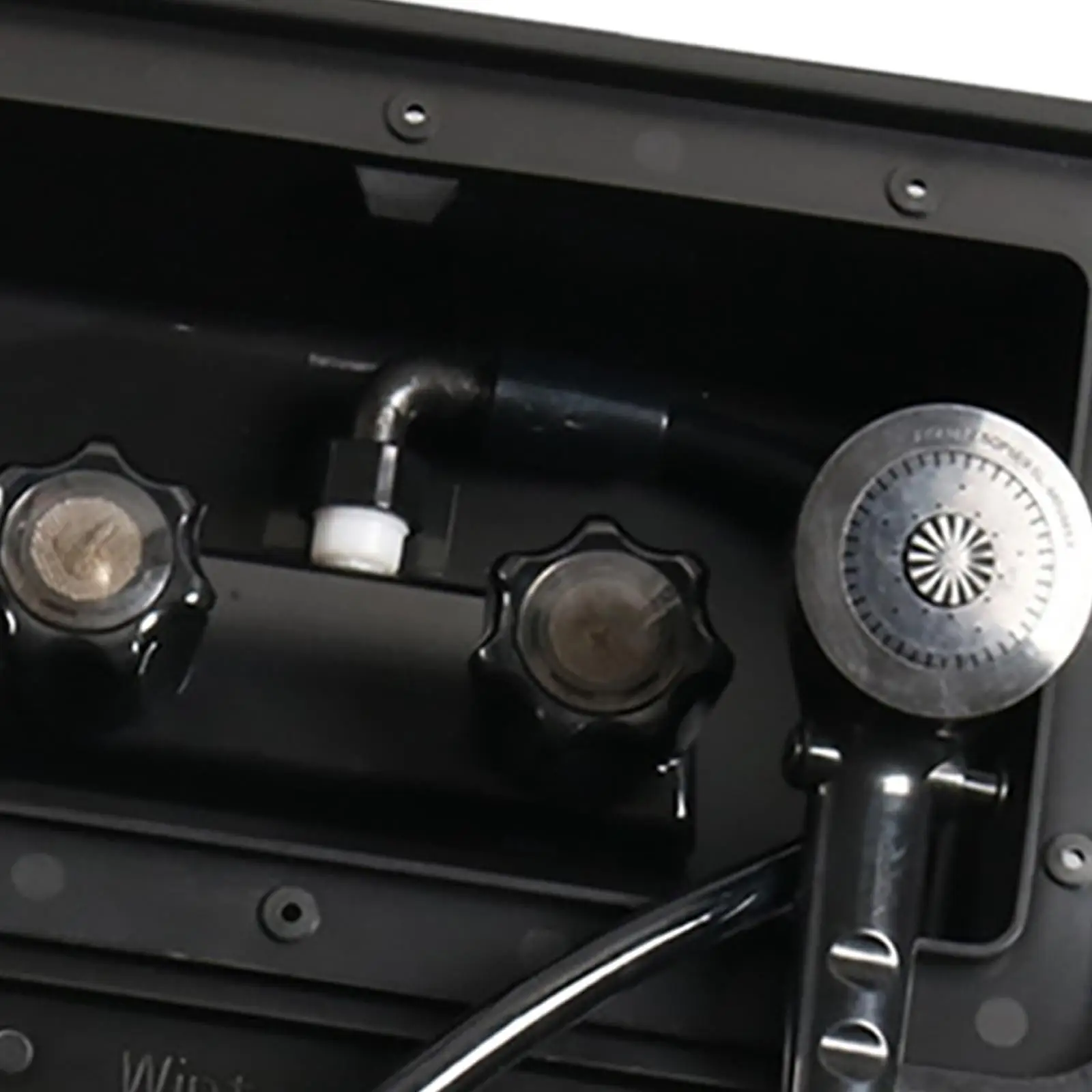 RV Exterior with Lock and Key Replacement Cowboy Shower for Trailer Outdoor Camper Marine Boat Motorhomes