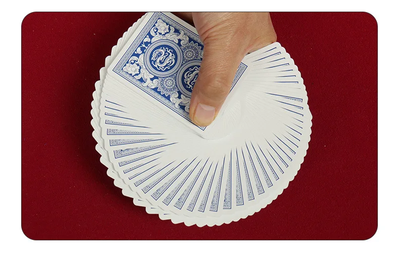 Illusion Master White Card Becomes Miscellaneous Card Becomes Same Count Card Back Discolored Close up Shocking Magic Props