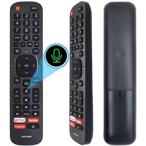 ERF2F60H Bluetooth Voice Remote Control Compatible with Hisense LED TVs Models 43A35EEAS 40A35EEAS 43A35EEAS